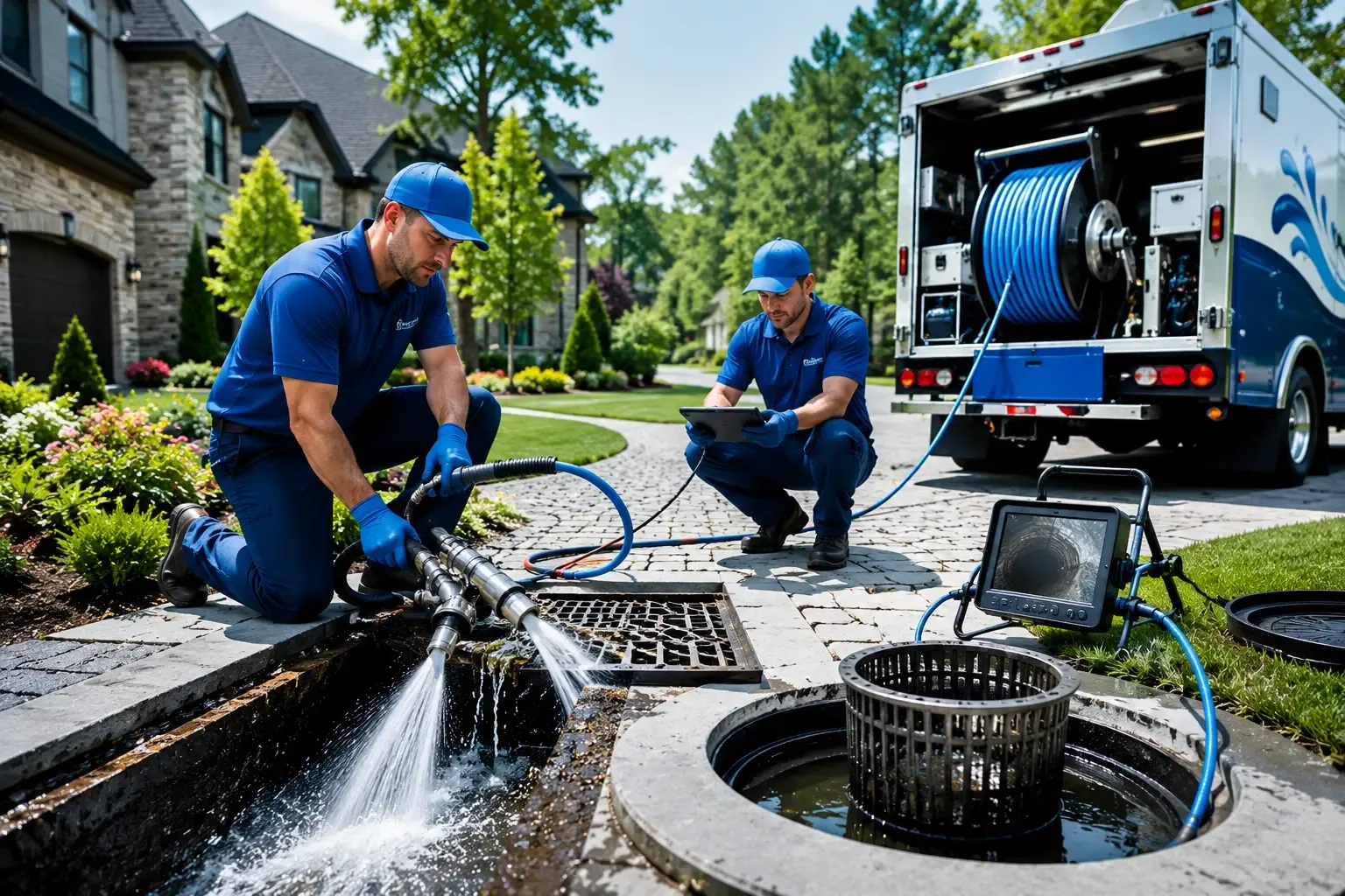 Local outdoor drain cleaning professionals in Calcium, NY