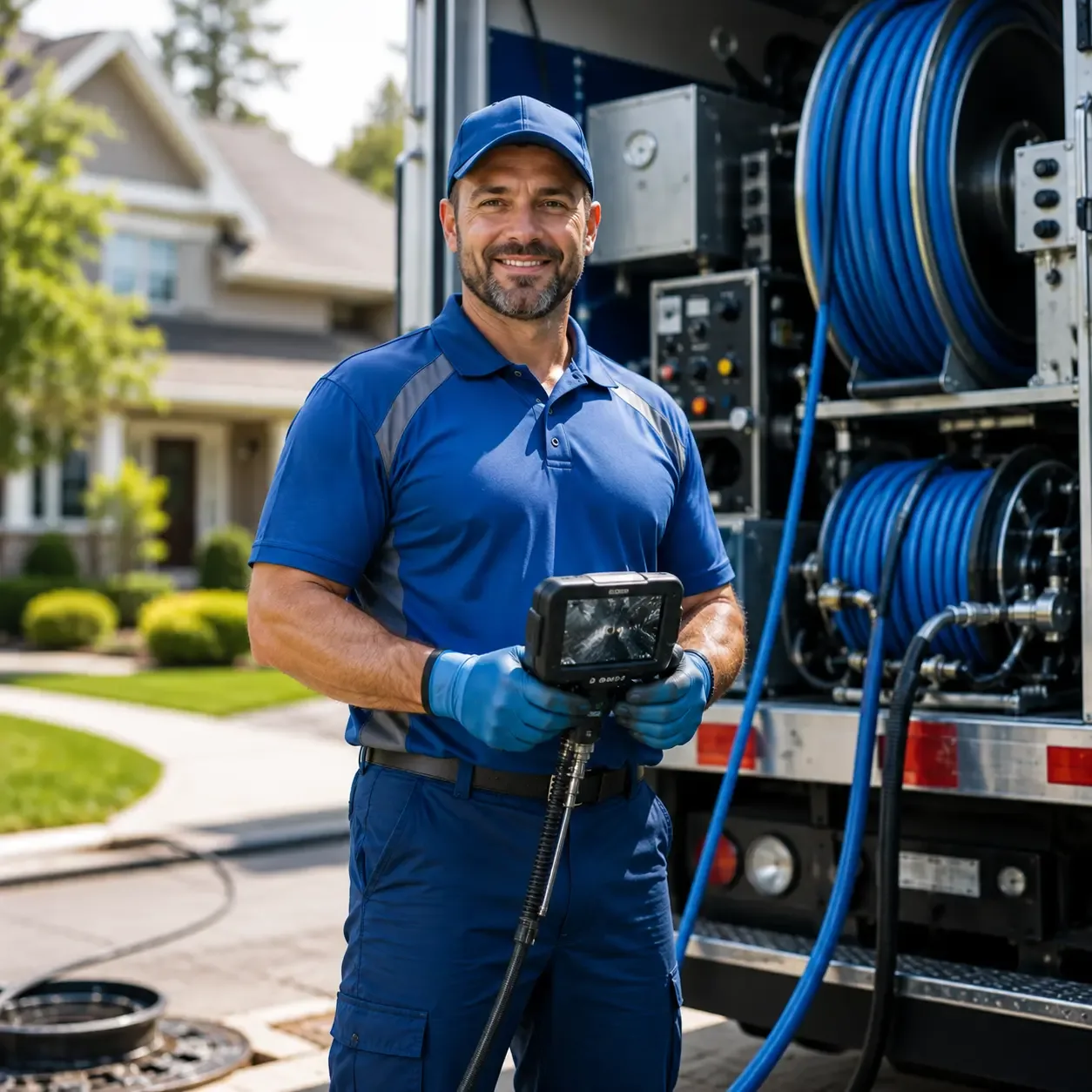 Local outdoor drain cleaning specialists in Calcium, NY